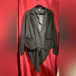 Hot Topic Blazer w/ lace corseting & tail | 4XL